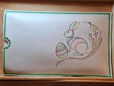 ITH - Stickdatei Schokoladenhülle Hase mit Ei